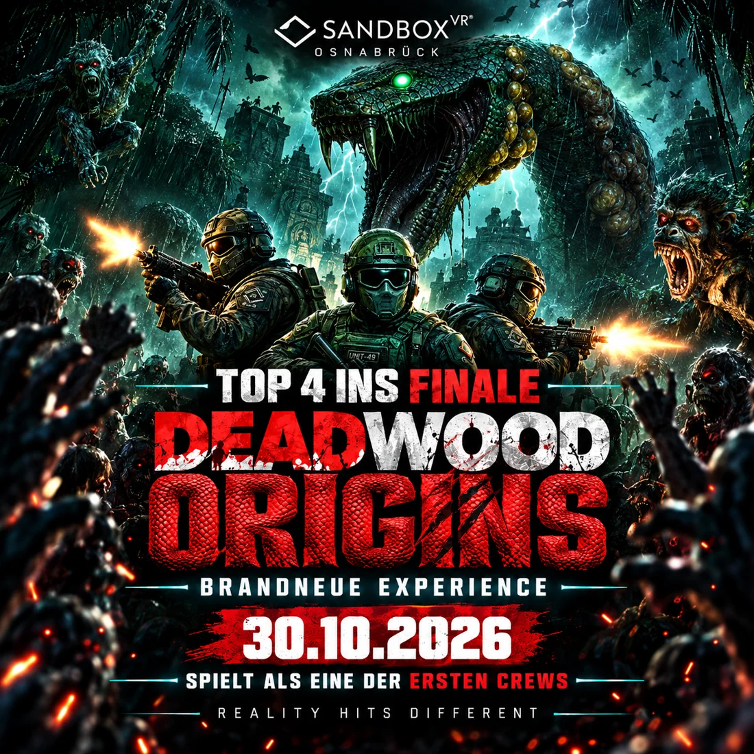 Deadwood Origins: die brandneue Final-Experience am 30. Oktober 2026