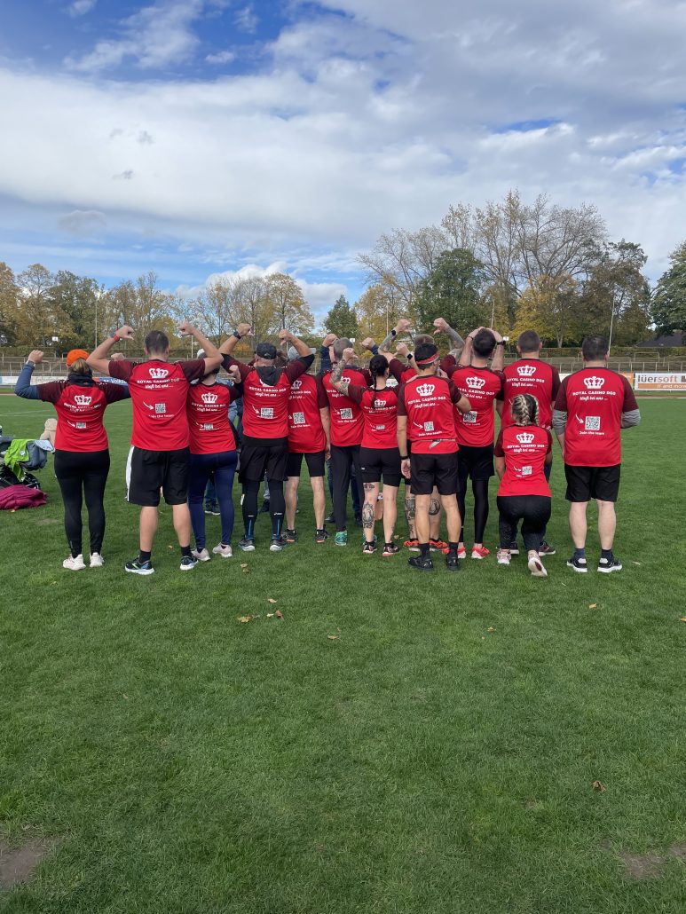 Royal-Team beim gemeinsamen Sport